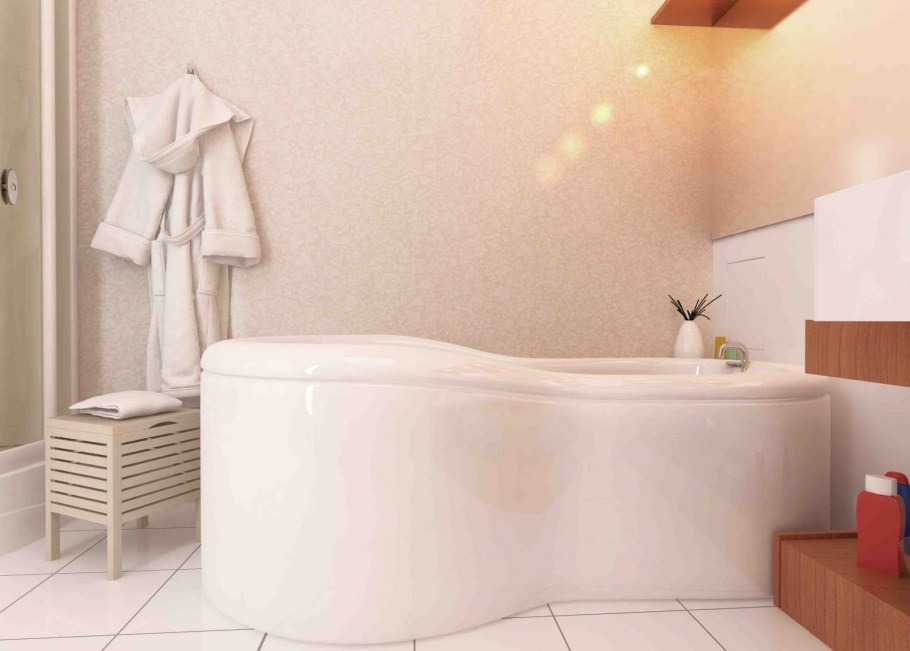 Ванная отделанная панелями