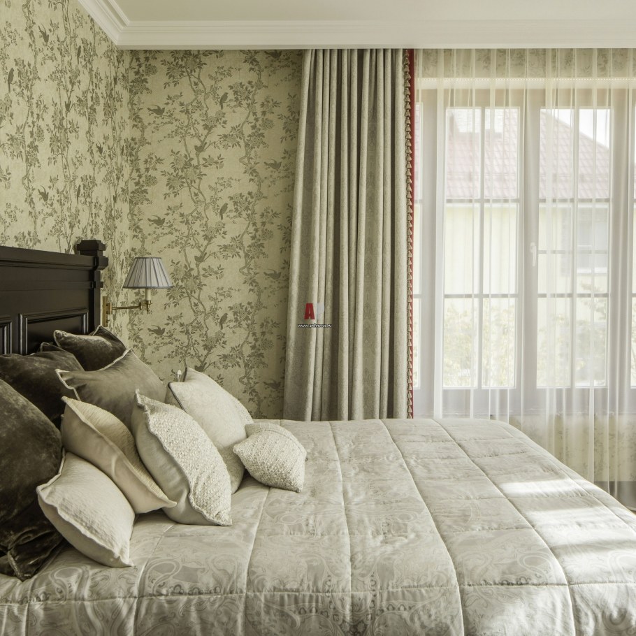 Викторианский стиль в интерьере спальни