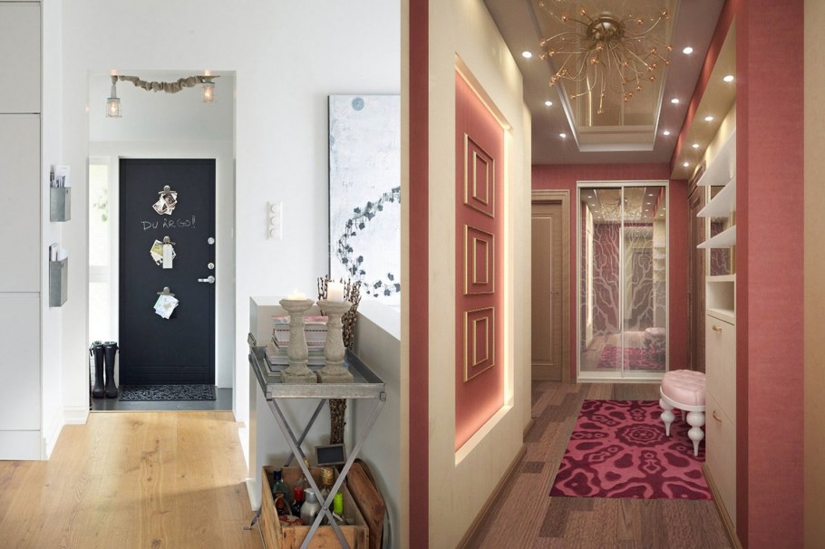 Интерьер малогабаритной прихожей