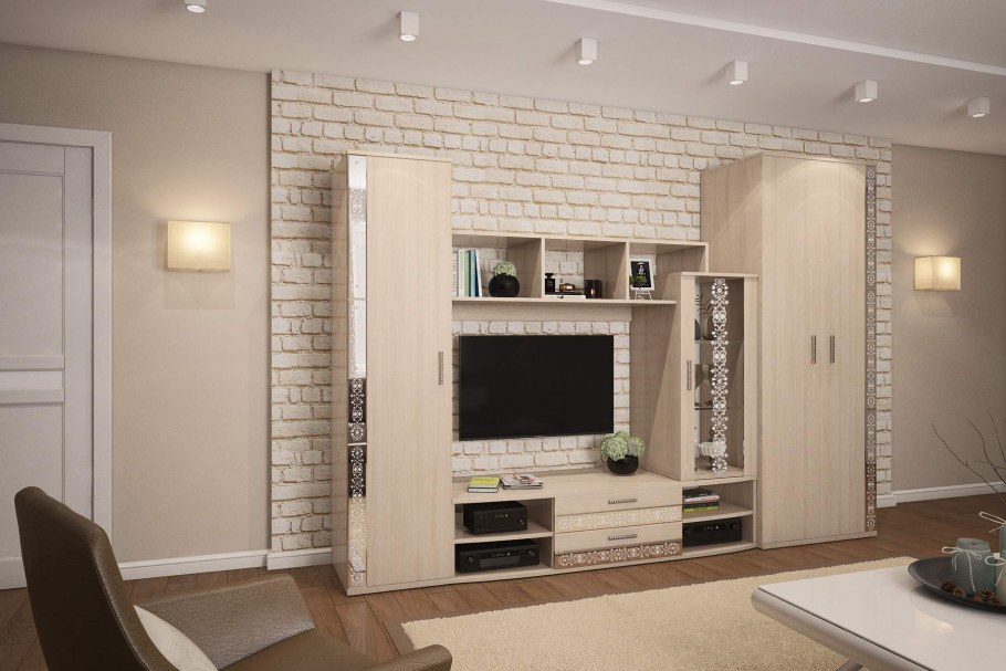 Стенка Ассоль Омскмебель