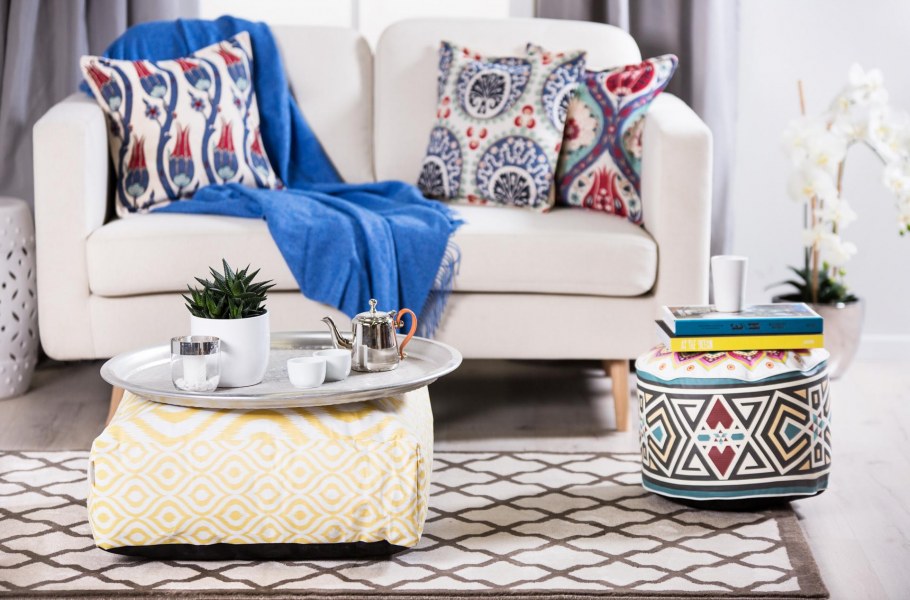 Подушки в стиле Эклектика
