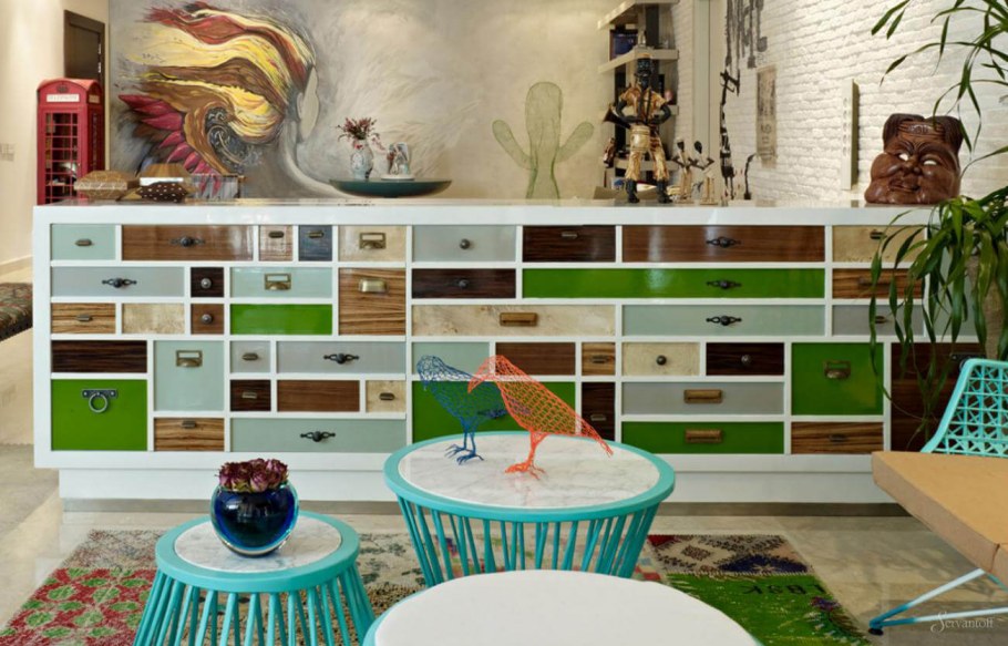 Мебель с принтом Эклектика