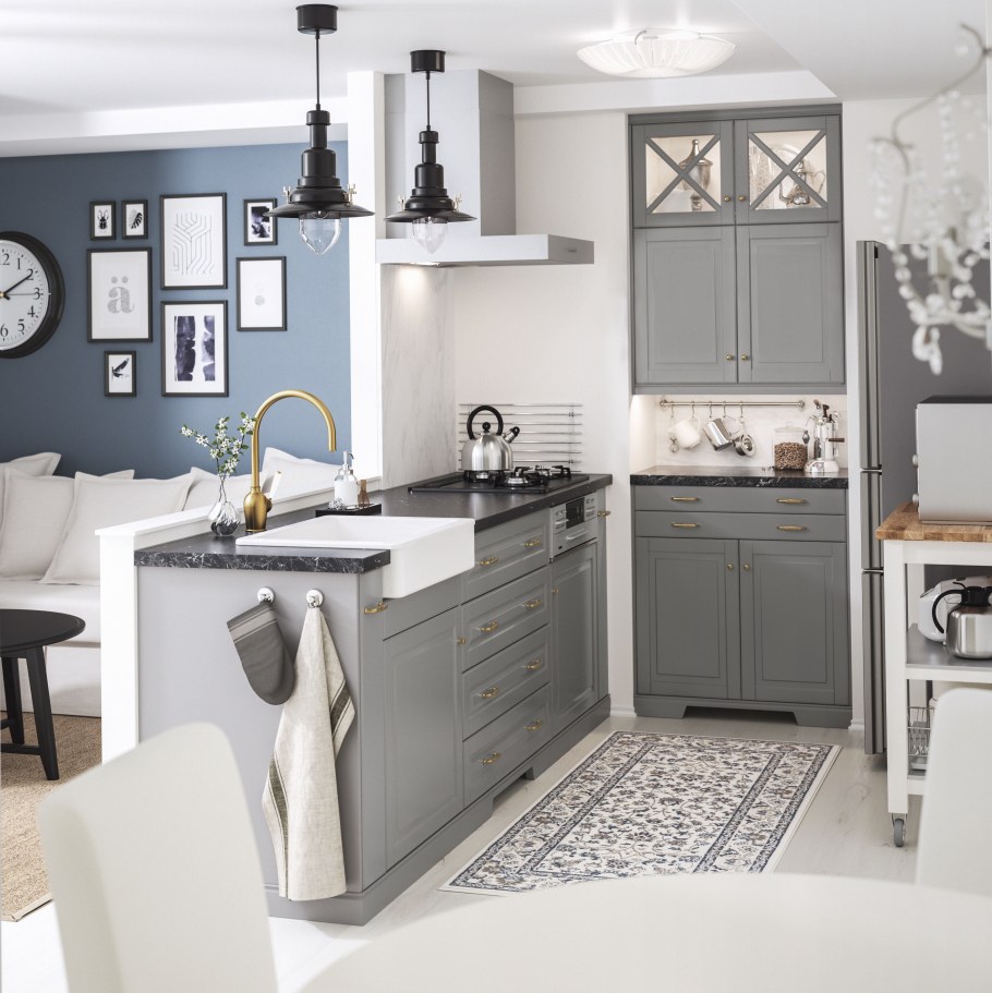 Ikea Будбин серый