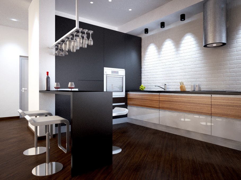 Современная кухня для мужчины