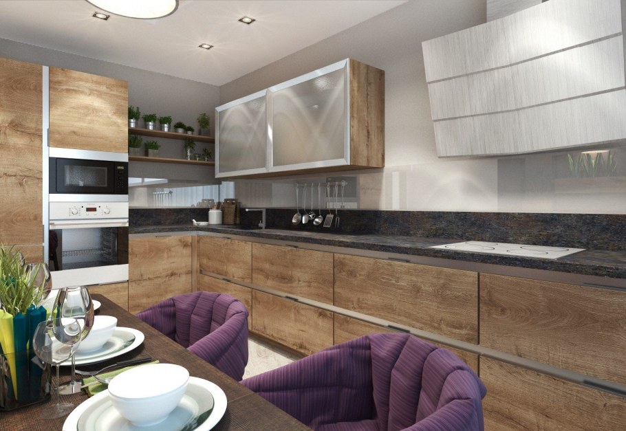 Дизайн кухни для молодого человека