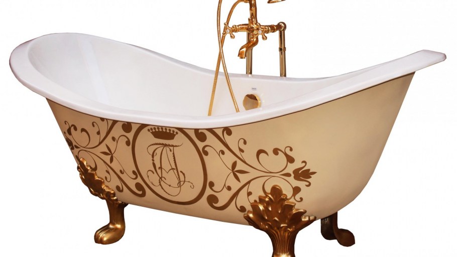 Чугунная ванна Elegansa Schale Chrome 170x75