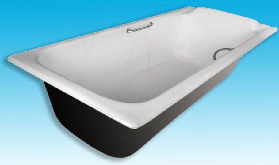 Elegansa чугунная ванна "Schale Chrome" 170[75