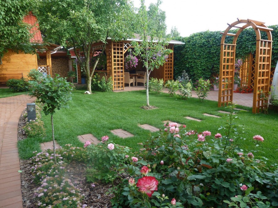 Дачный ландшафт на 6 сотках