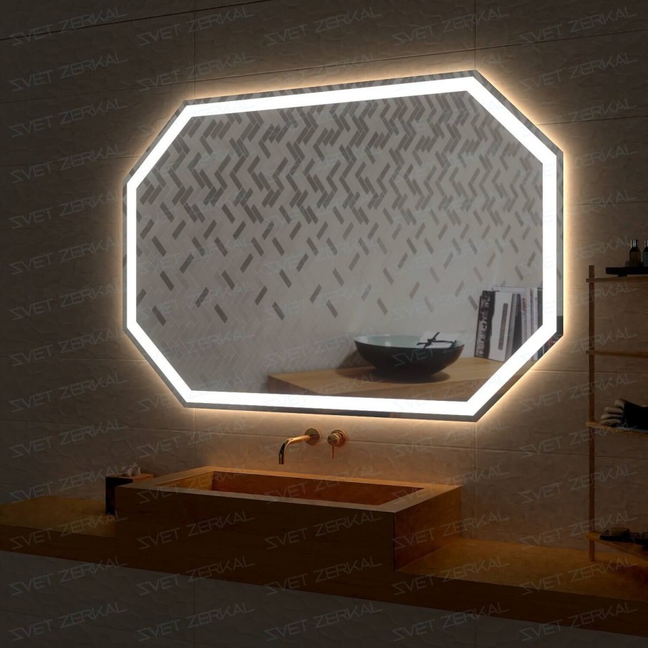 Необычные зеркала с подсветкой