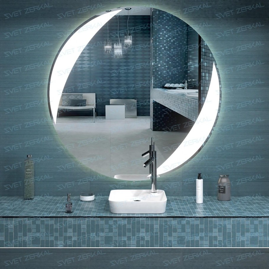 Зеркало круглое с подсветкой