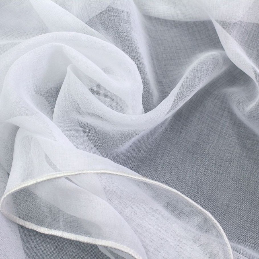 Шторы из льняной вуали