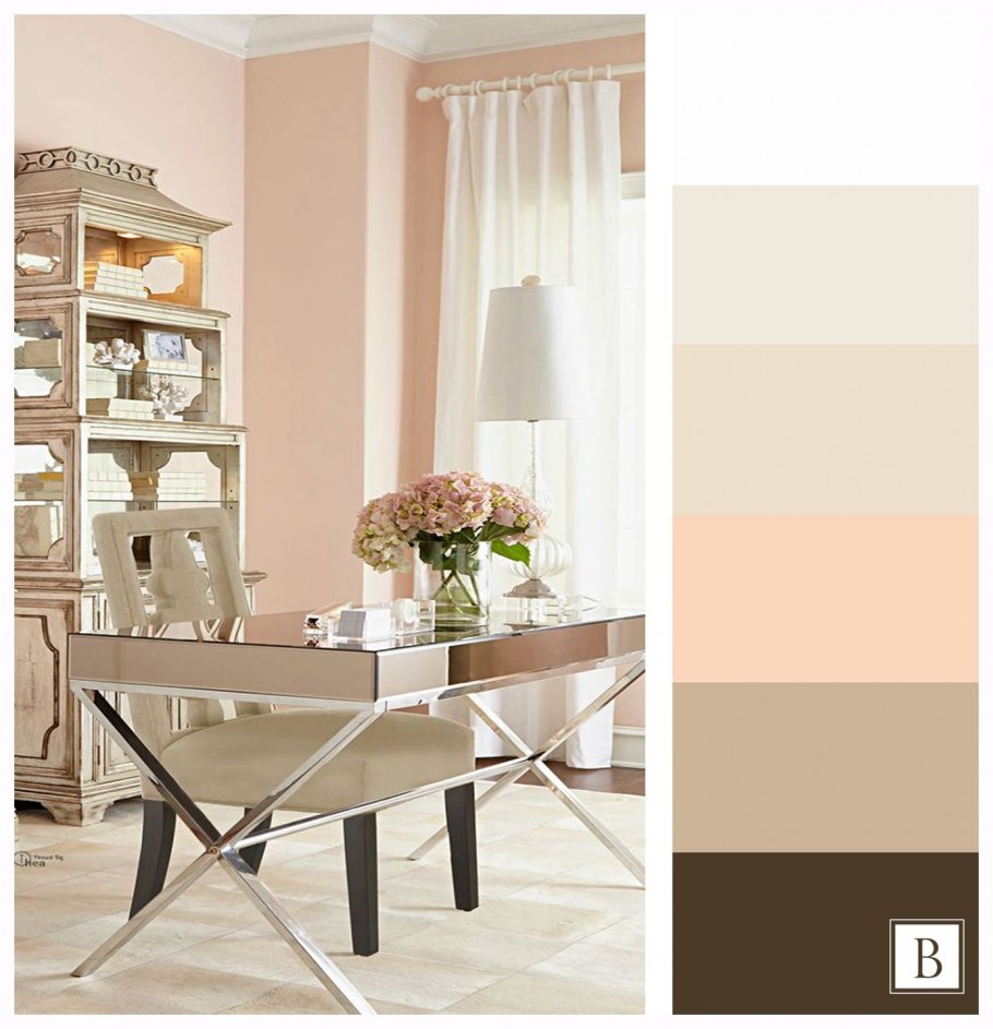 Бежевая палитра в интерьере