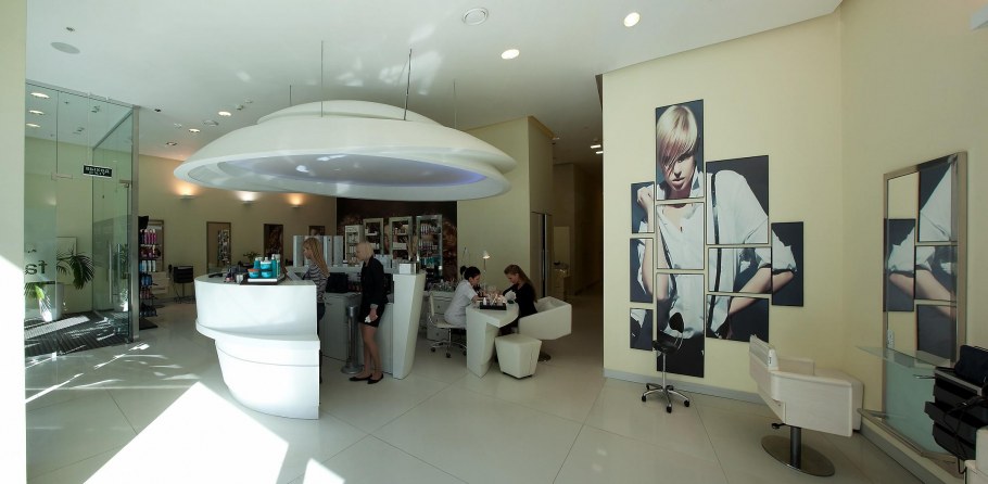 Стильный салон красоты интерьер
