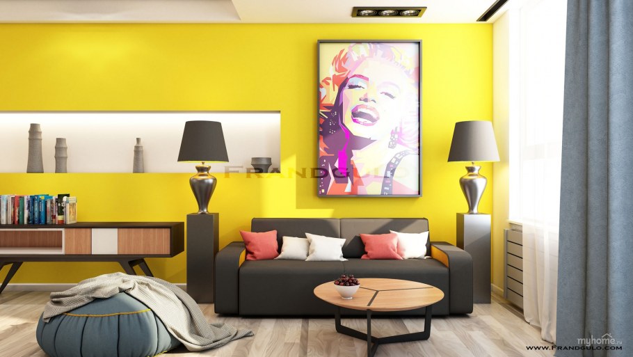 Стиль поп-арт в интерьере