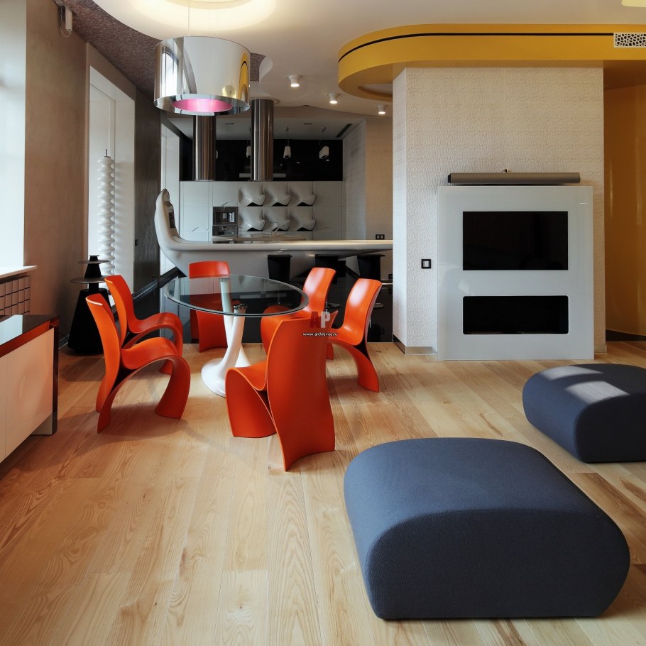 Стиль Авангард в интерьере комнаты