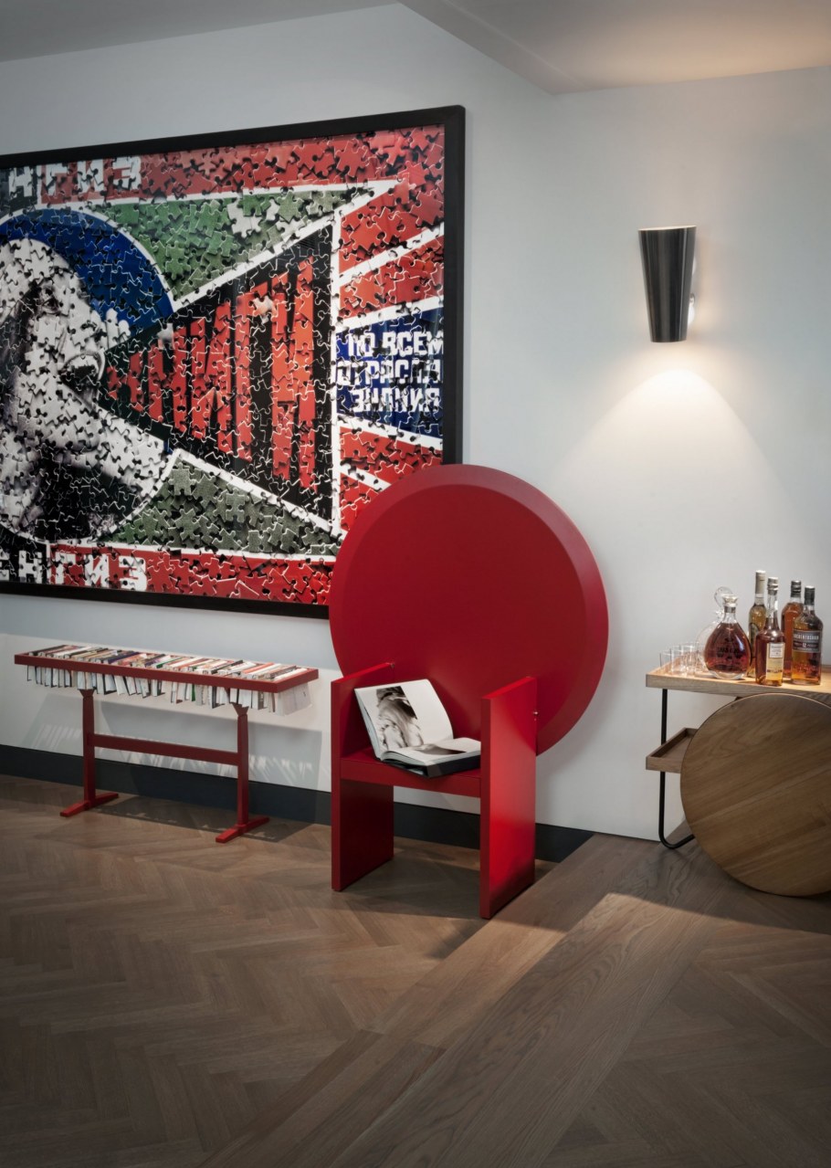 Стиль Авангард в интерьере спальни