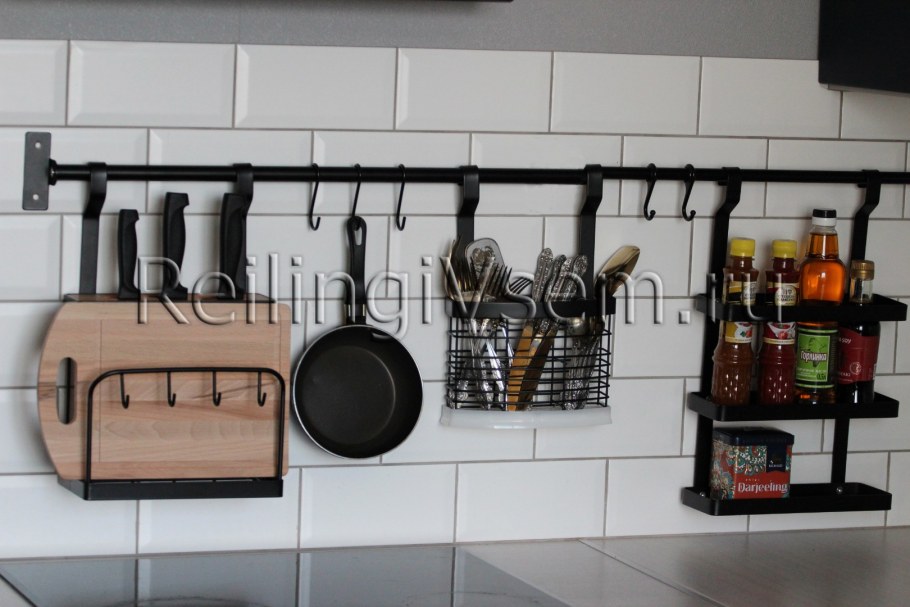 Рейлинговая система для кухни икеа