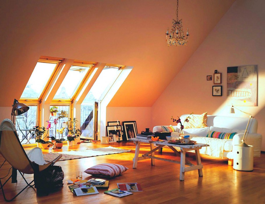 Окна на чердаке в частном доме