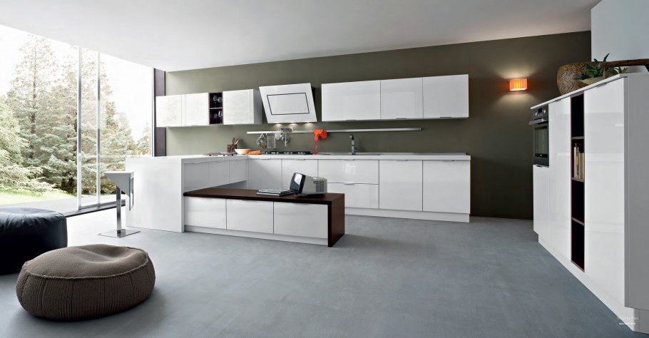 Барная стойка в стиле Минимализм в студии