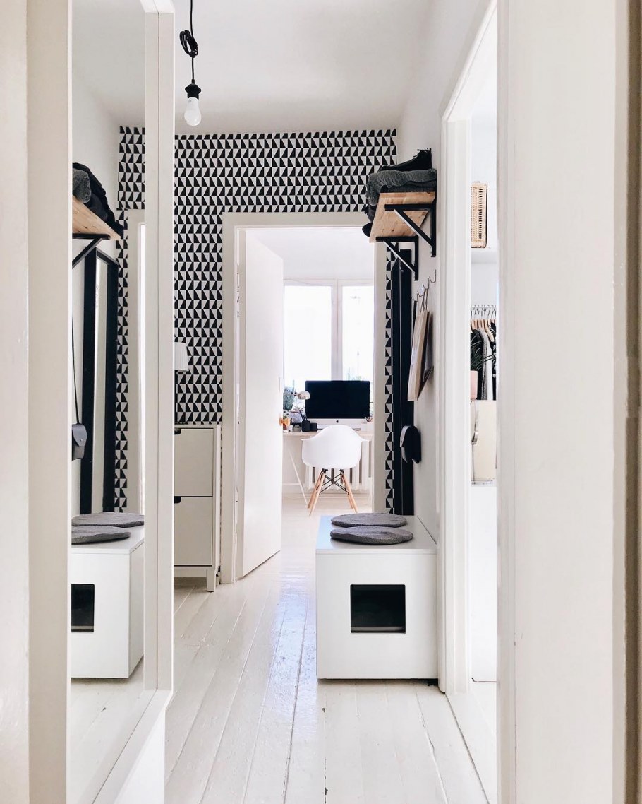 Переделка стенного шкафа в коридоре