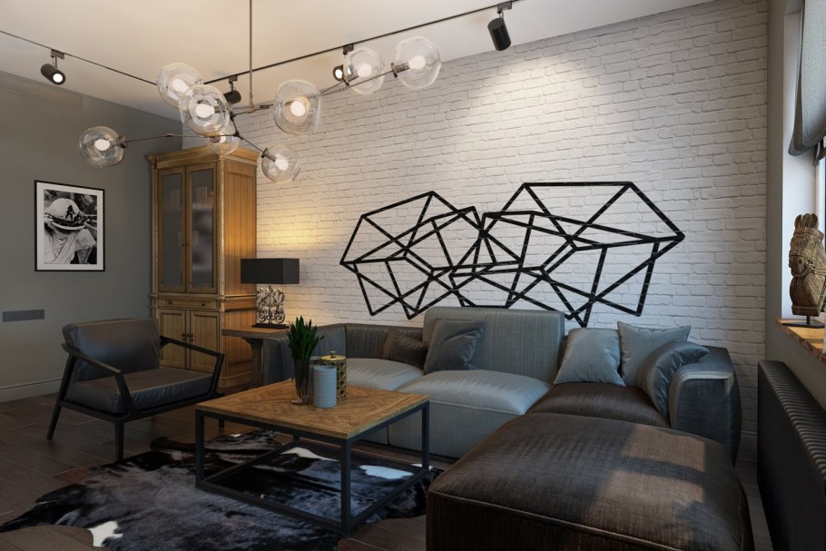 Детали интерьера в стиле лофт