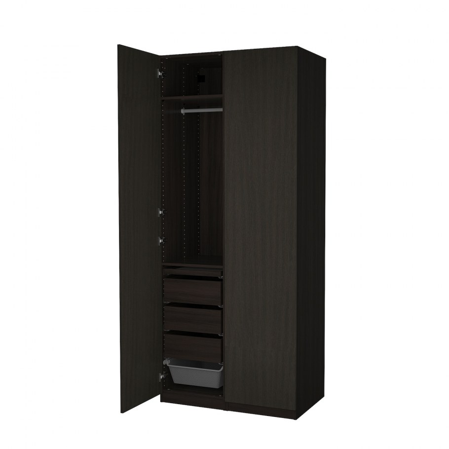 Pax ПАКС гардероб, белый/ФОРСАНД белый150x60x236 см