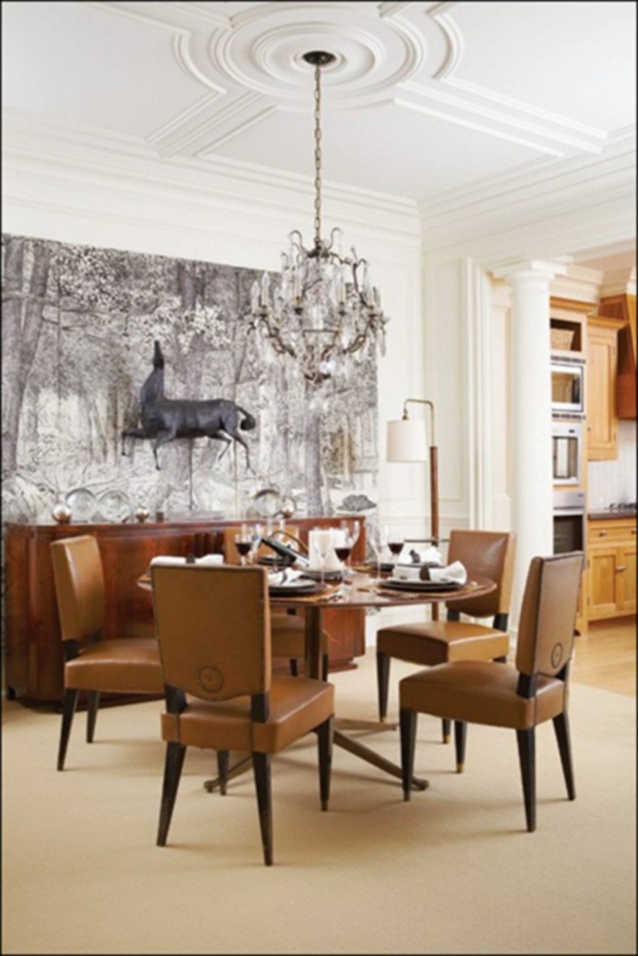 Гостиная в этно стиле