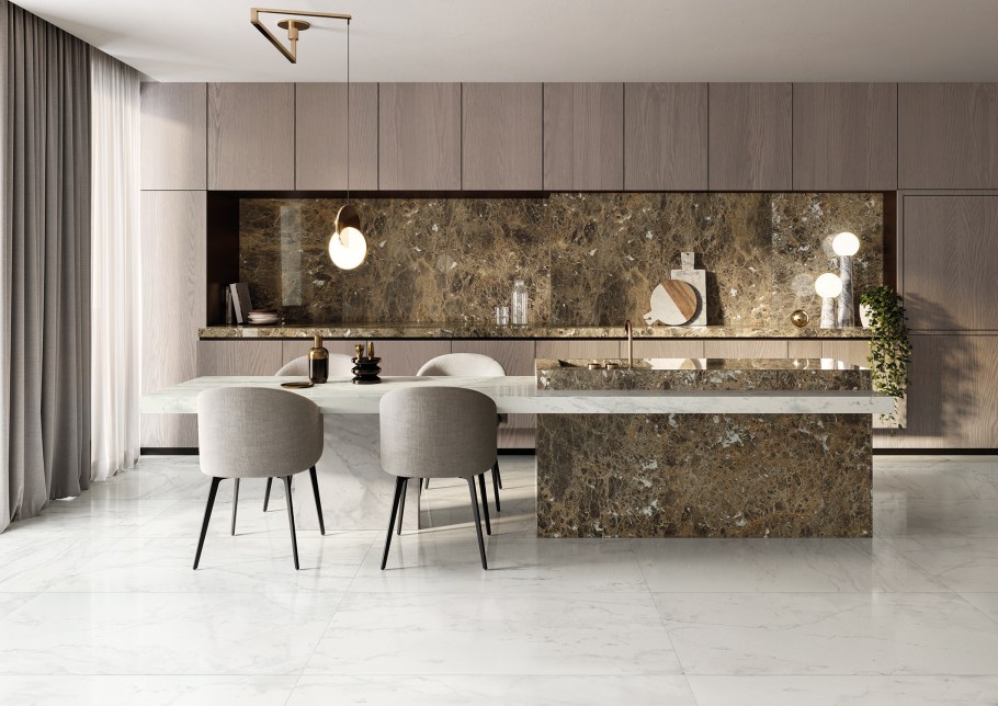 Жидкие обои в бохо стиле