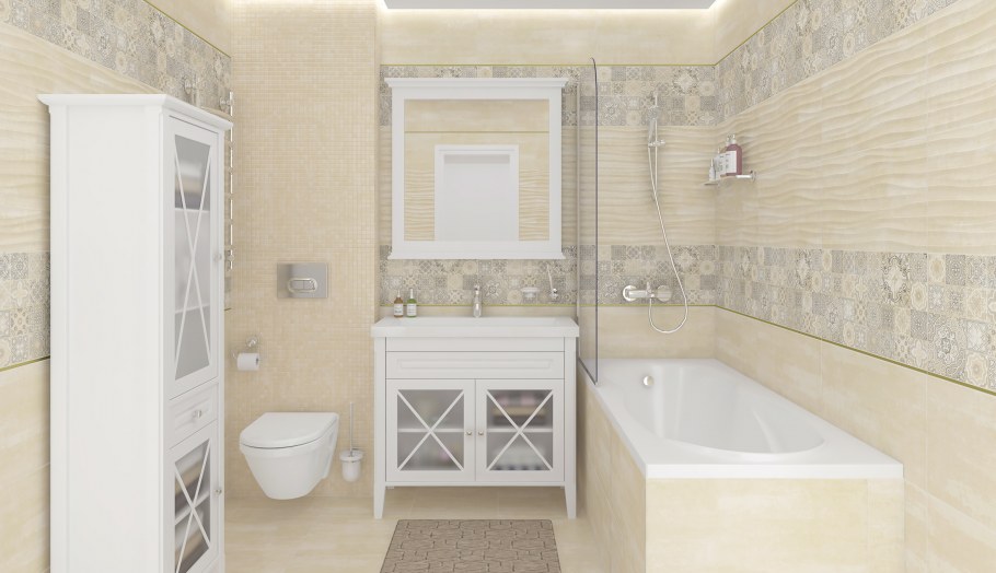 Плитка laparet Plazma белый