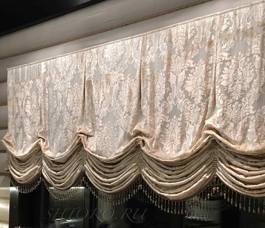 Подхваты для штор с бахромой