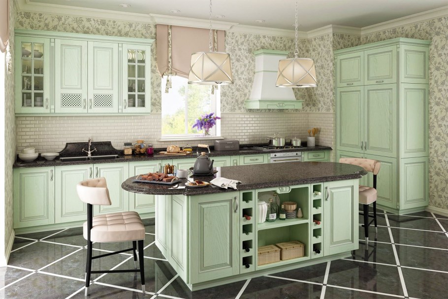 Кухня в рустикальном стиле