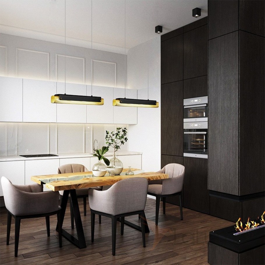 Потолочная люстра Eurosvet Nocciola 70106/6 черный