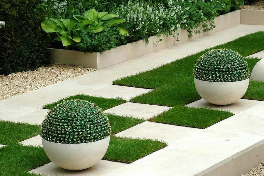 Газон декор.