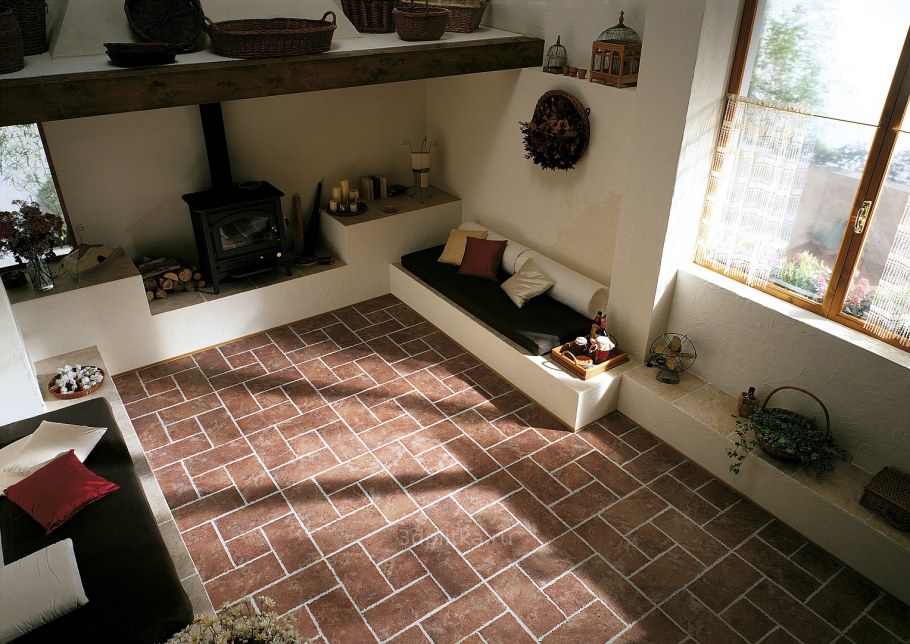 Терракотовая плитка для пола