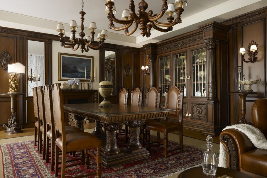 Столовая мебель в стиле Готика