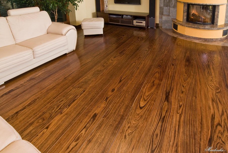 Деревянный пол из лиственницы