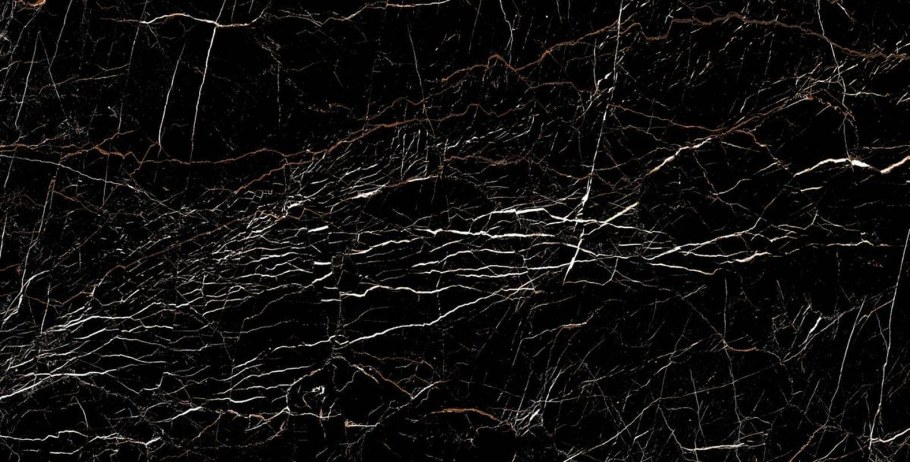 Плитка molten Black 60x120 High Gloss