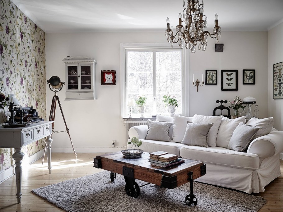 Гостиная в стиле Винтаж