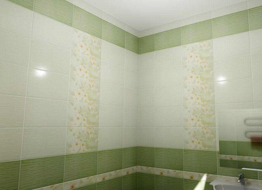 Плитка Unitile Сакура зеленый