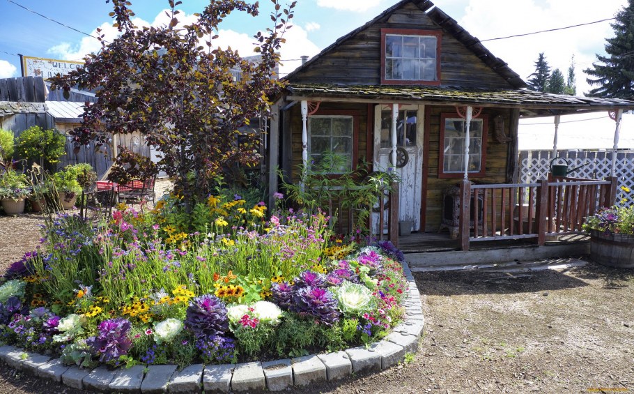 Клумба Бабушкин палисадник