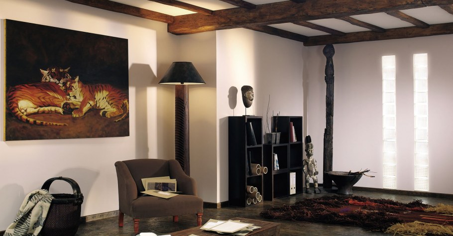 Декоративные балки в интерьере