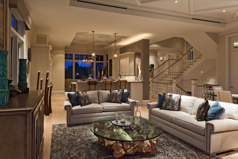 Американский дом интерьер