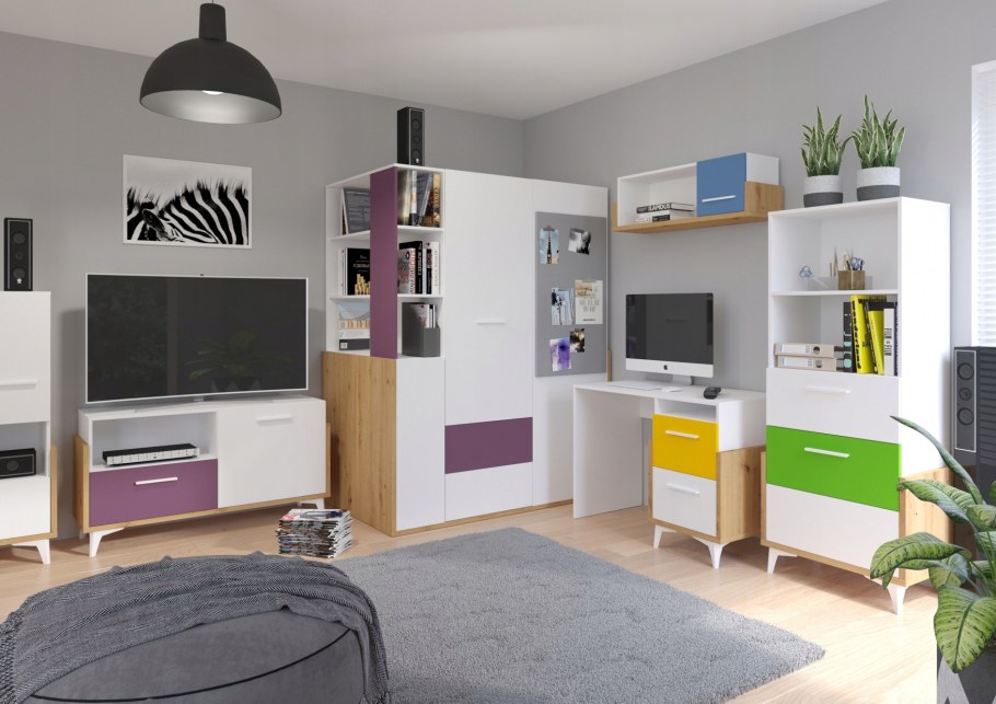 Мебель Индиана сосна каньон БРВ