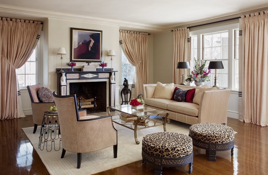 Портьеры в стиле ар деко