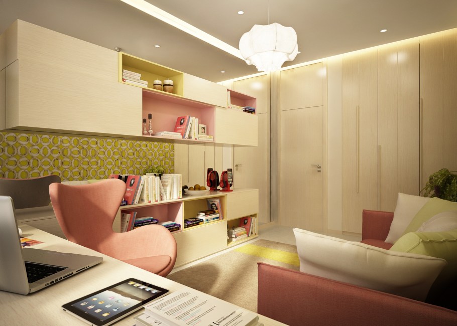 Двухкомнатная квартира для семьи с тремя детьми