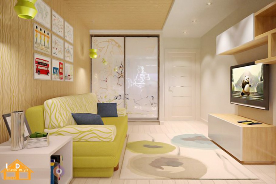 Детская в двухкомнатной квартире