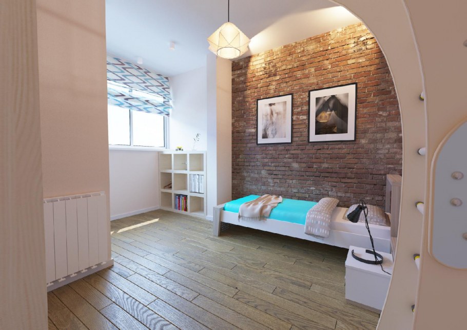 Расположение мебели в однокомнатной квартире