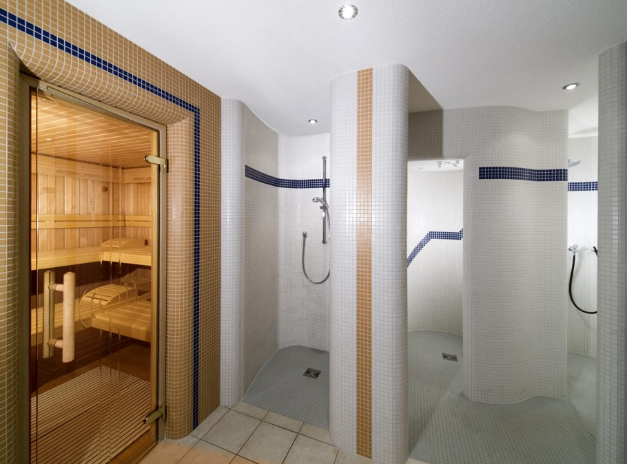 Инфракрасная сауна в интерьере