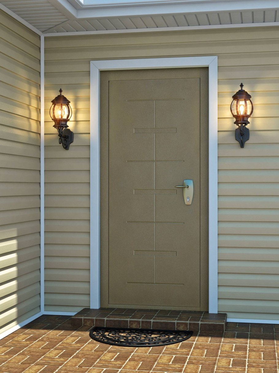 Входные двери в загородный дом