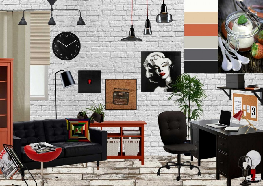 Мудборд в стиле Минимализм в интерьере